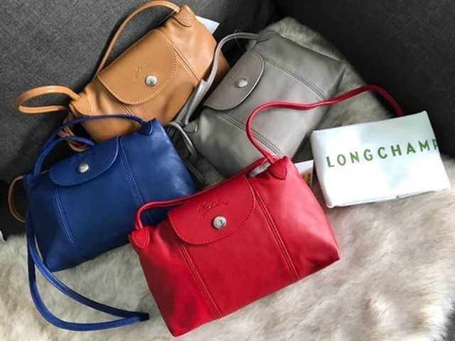 longchamp-หนังแกะใบเล็ก