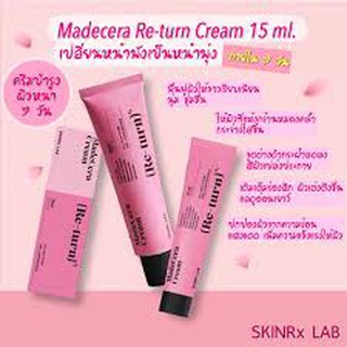 ครีมรีเทรินฉลากไทย/พร้อมส่ง Skinrx Lab Madecera Re-turn Cream 50ml.และ 15ml