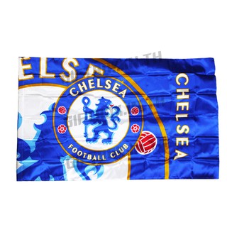 ภาพขนาดย่อของสินค้าธงสโมสรฟุตบอลเชลซี 150x90cm chelsea สิงห์บลูส์,สิงโตน้ำเงินคราม