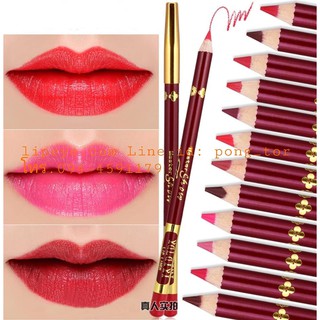 ภาพขนาดย่อของสินค้าลิปไลเนอร์ดินสอปาก 13เฉดสีสินค้าพร้อมส่ง