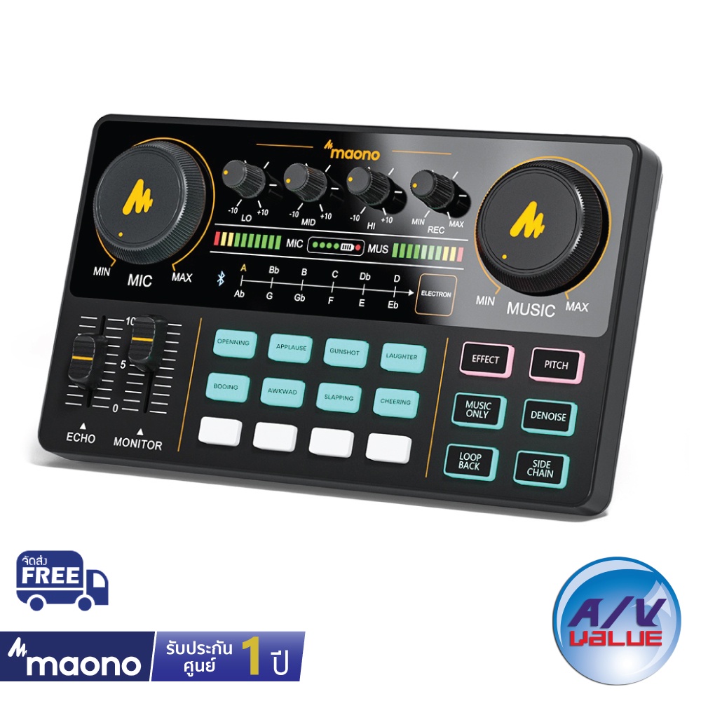 maono-au-am200-maonocaster-lite-portable-all-in-one-podcast-production-studio-ผ่อน-0