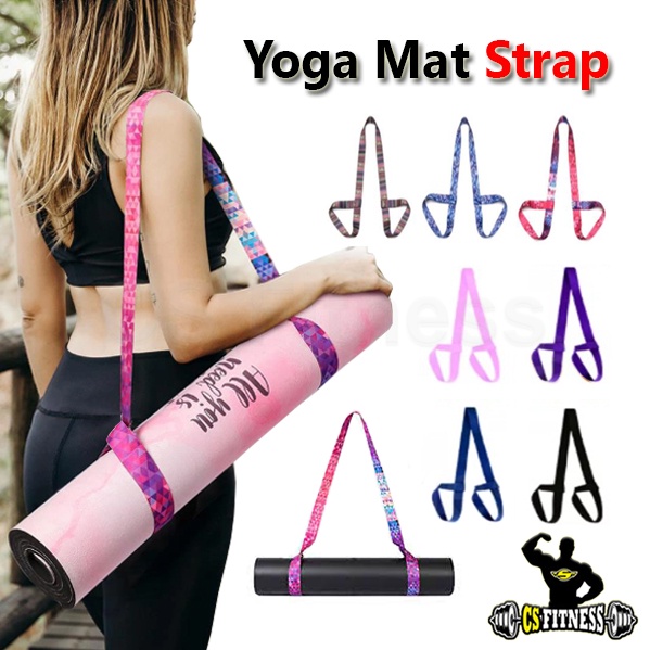 ภาพหน้าปกสินค้าสายรัดเสื่อโยคะ เชือกสะพายเสื่อโยคะ : Yoga Mat Strap