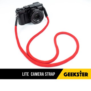 ภาพหน้าปกสินค้าสายคล้องกล้อง น้ำหนักเบา เชือกปีนเขา ปลายห่วง คล้องคอ ( Lite Camera Strap สายคล้อง สาย กล้อง ) ที่เกี่ยวข้อง