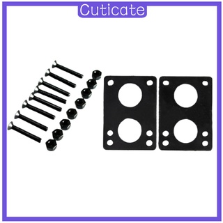 [Cuticate] แผ่นซับแรงกระแทก 6 มม. สําหรับสเก็ตบอร์ดสเก็ตบอร์ด 2 ชิ้น