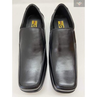 สินค้า รองเท้าหนังคัชชู ผู้ชาย สีดำ AGFASA รุ่นA50 งานดี หนังแท้ การันตี ทรงสวยใส่ทน size38-50