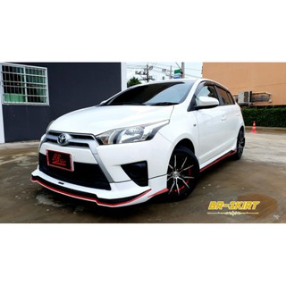 ♦️ชุดแต่งสเกิร์ต Toyota Yaris 2014-2016 ทรง SMT 3♦️