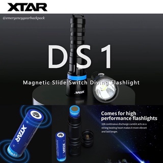 XTAR DS1 SET 1000LMS 282M 100M Diving Flashlight