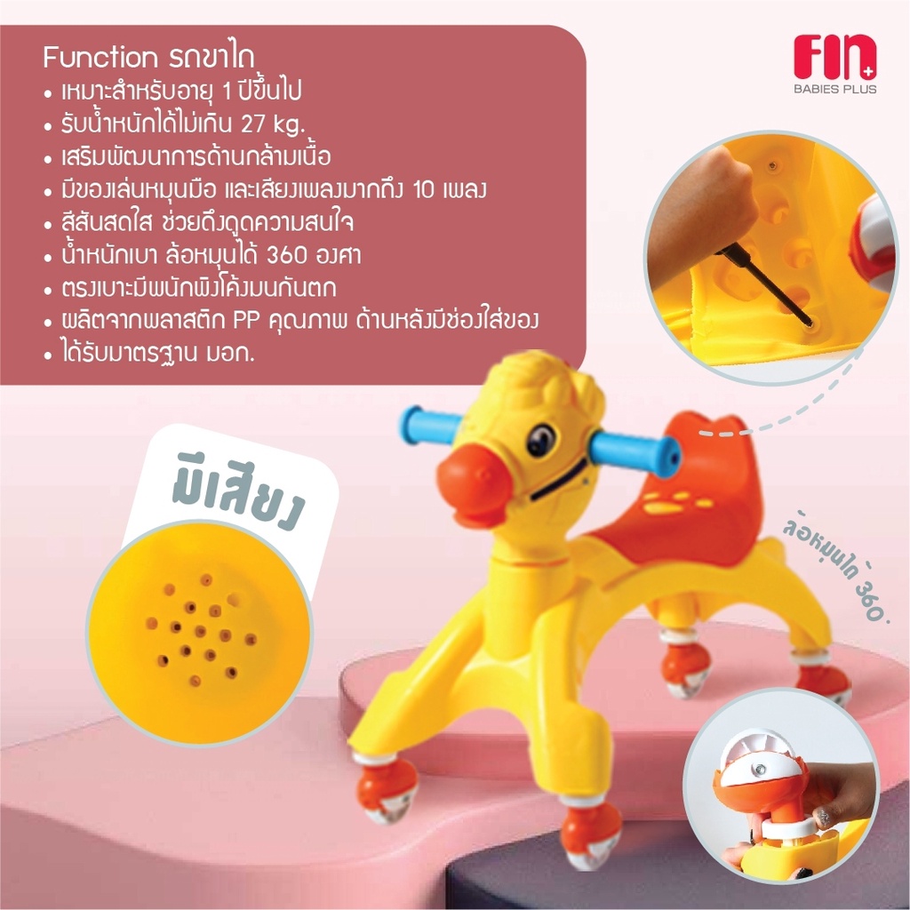 fin-รถม้าขาไถ-สีสันสดใส-รุ่น-car-9863-ของเล่นเด็ก-รถขาไถ-มีเสียงเพลง-ยีราฟขาไถ-มีให้เลือกหลายแบบ-รถทรงตัว