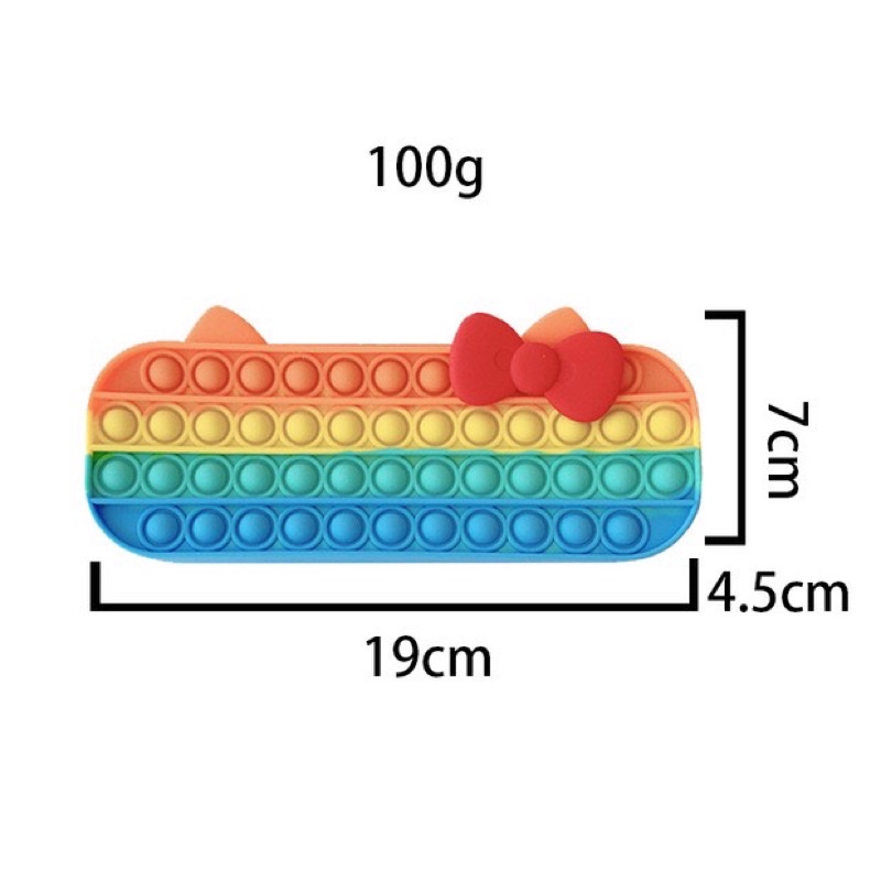 pop-it-ของเล่น-2-in1-พวงกุญแจ-จี้-เครื่องประดับการ์ตูน-กระเป๋าสตางค์-กระเป๋าใส่เหรียญ-น่ารัก