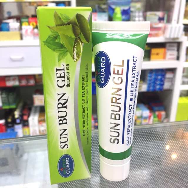 Skinter Guard Sun Burn Gel สกินเตอร์ การ์ด ซันเบิร์น เจล เจลว่านหาง ...