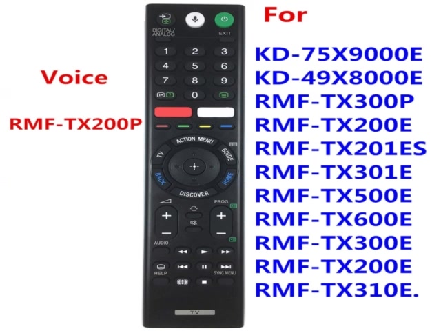 ann-รีโมตคอนโทรล-เสียงทีวี-rmf-tx200p-สําหรับ-rmf-tx600e-rmf-tx300p-rmf-tx500e