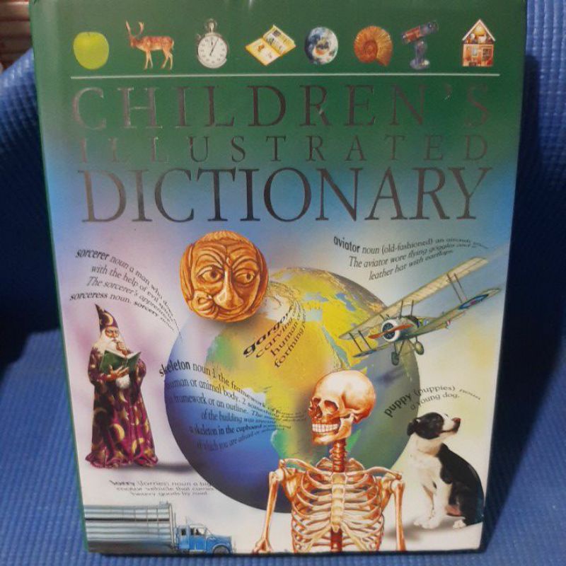 childrens-illustrated-dictionary-หนังสือภาษาอังกฤษมือสองปกแข็งสภาพสวยๆ