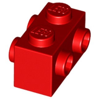 Lego part (ชิ้นส่วนเลโก้) No.52107 Brick, Modified 1 x 2 with Studs on 2 Sides