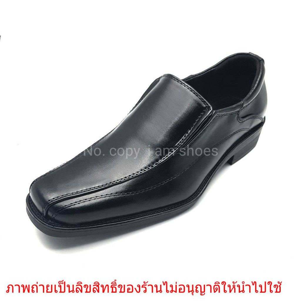 ภาพสินค้าCSB / ALANDO รองเท้าคัชชูหนังชาย สีดำ รุ่น CM500 ไซส์ 39-47 จากร้าน i_am_shoes บน Shopee ภาพที่ 3