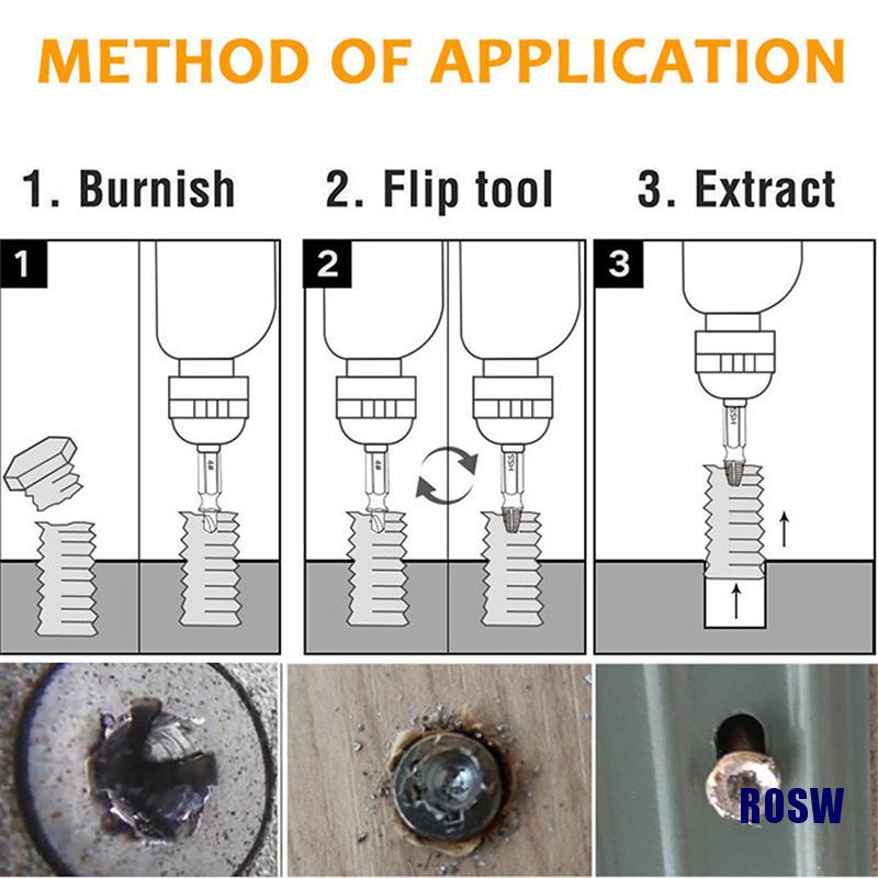 rosw-6pcs-damaged-screw-extractor-drill-bit-set-take-out-broken-screw-bolt-remover