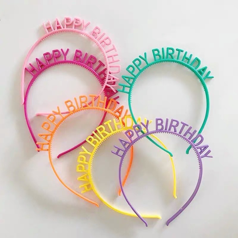 สีให้เลือกเยอะค่ะ-ร้านคนไทยค่ะ-คาดผมวันเกิด-ที่คาดผม-happy-birthday-เด็กใส่ได้-ผู้ใหญ่ก็ใส่ได้