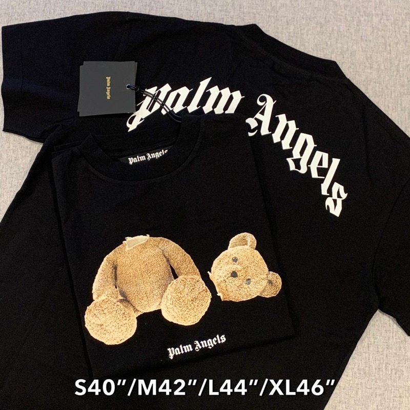 เสื้อยืด-plam-angels-tee-black