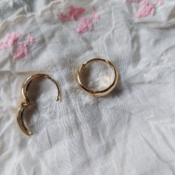 moon-hoop-earring-gold14k-ส่งฟรี