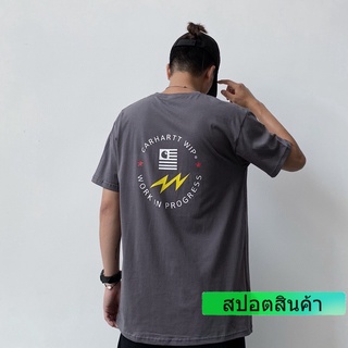 Carhart CARHARTT WIP เสื้อยืดแขนสั้น สไตล์ยุโรปและอเมริกา