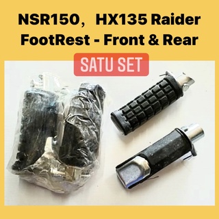 ที่พักเท้าหน้า หลัง สําหรับ HONDA NSR150 NSR NSR 150 NSR-RR RAIDER HX135