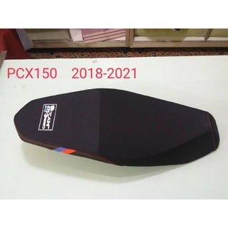 เบาะPCX150    2018-2021ลายBMหัวเตี้ย/แคมป์บางเมืองช็อป/แคมป์บางเมืองช้อป