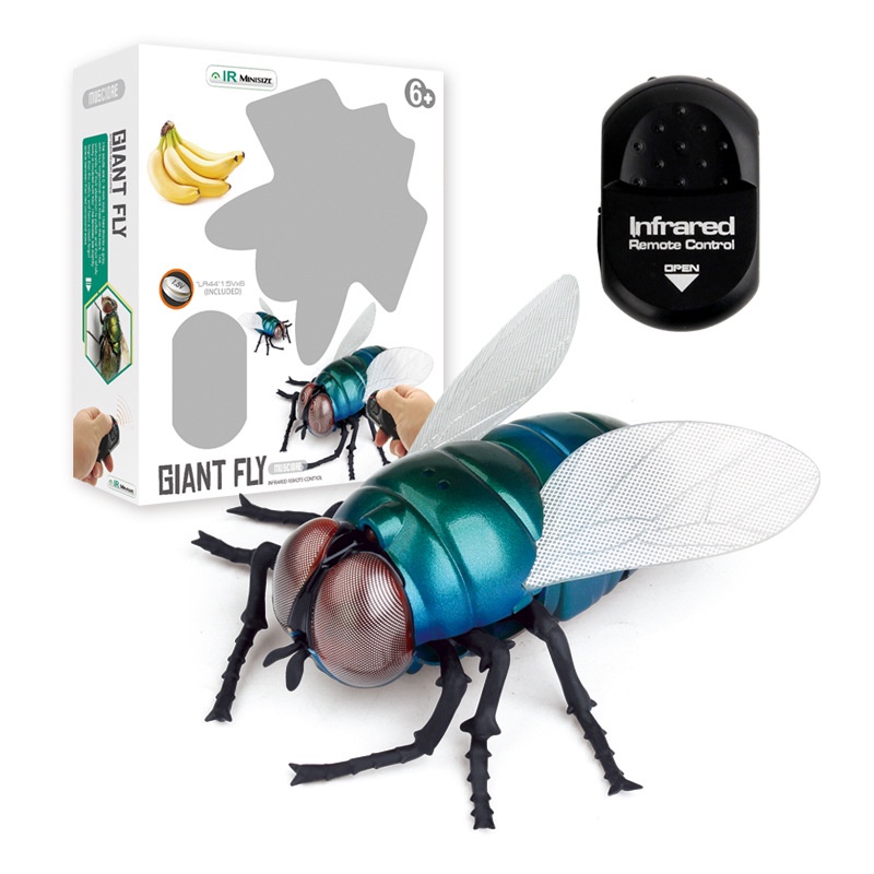 อินฟราเรด RC รีโมทคอนโทรลสัตว์แมลง Ladybug ปู Moth Fly ชุดของเล่น ...
