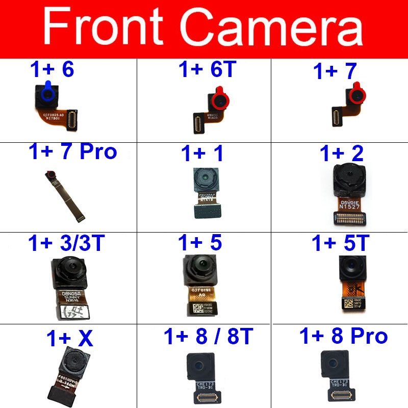 ภาพหน้าปกสินค้าโปรโมชั่น อะไหล่กล้องหน้า ขนาดเล็ก แบบเปลี่ยน สําหรับ Oneplus 1 2 3 3T 5 5T X 6 6T 7 7T 8 8Pro 8T