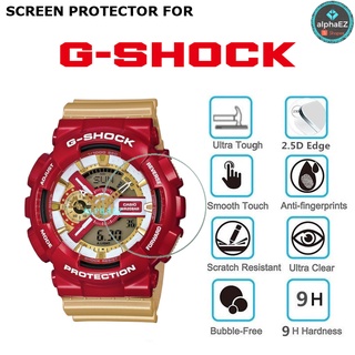 Casio G-Shock GA-110CS-4A IRONMAN CRAZY COLOR Series 9H กระจกกันรอยหน้าจอนาฬิกา GA-110 ฝาครอบป้องกันรอยขีดข่วน