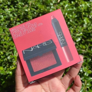 (พร้อมส่ง) Nars Mini Dolce Vita Cheek And Lip Duo Set