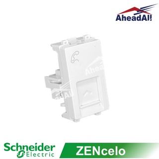 เต้ารับโทรศัพท์ 1ช่อง ZENcelo Schneider 8431SRJ4H_WE