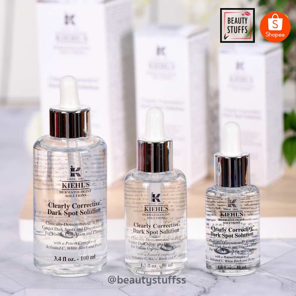 รูปภาพสินค้าแรกของKIEHLs Clearly Corrective Dark Spot Solution ครบทุกไซส์