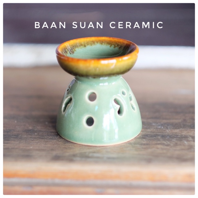 baansuan-ceramic-เตาน้ำมันหอมระเหย-วัสดุเซรามิก-ลายไทย-ขนาด-7-5x7-5-cm-มี9สี