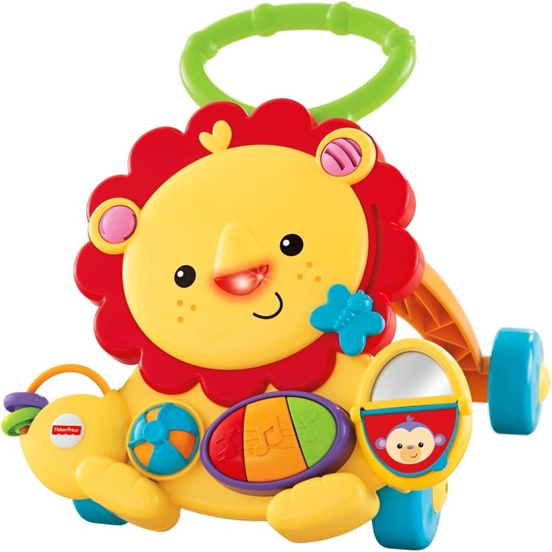 พร้อมส่ง-รถผลักเดินเสริมพัฒนาการสำหรับเด็ก-fisher-price-musical-lion-walker