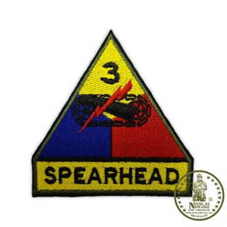 อาร์ม 3rd Armored Division Combat Service Identification Badge