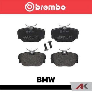 ผ้าเบรกหน้า Brembo โลว์-เมทัลลิก สำหรับ BMW E30 320i 1988 W201 190E รหัสสินค้า P06 010B ผ้าเบรคเบรมโบ้