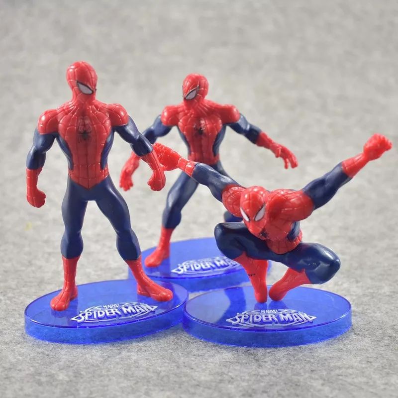 พร้อมส่ง-โมเดล-สไปเดอร์แมน-spiderman-เกรดพรีเมี่ยม-ขนาด-7-11-ซม-7-action-เท่ห์ๆ-น่าสะสมครับ