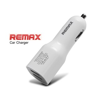 (ใส่โค้ด NEWCHMA ลด 100 บาท) Remax หัวชาร์จรถ 2 usb car charger adapter