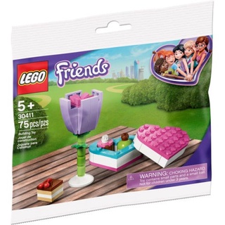 LEGO Friends -Chocolate Box &amp; Flower polybag (30411)