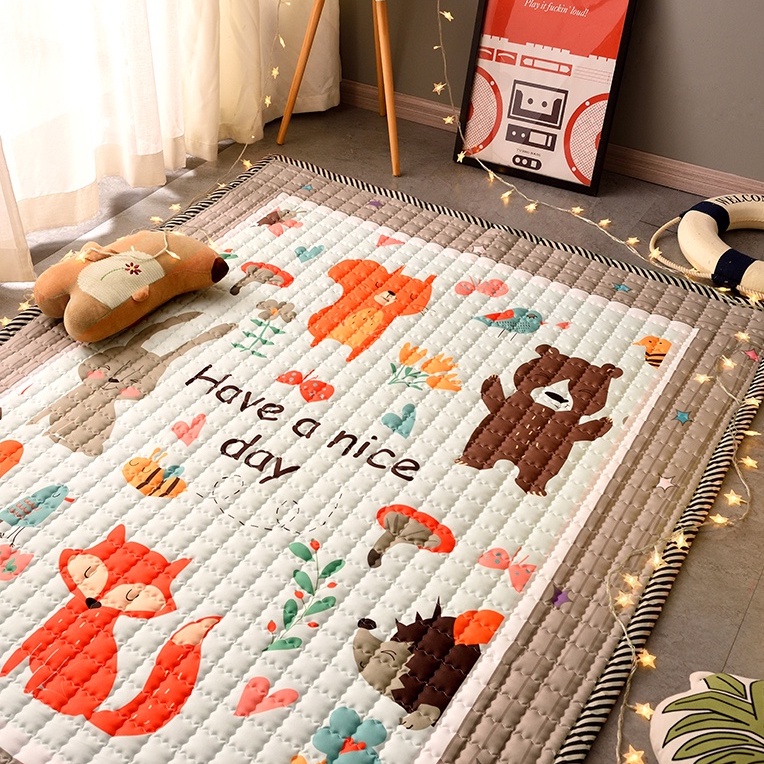 ลดราคา-baby-play-mat-เสื่อรองคลาน-เสื่อพับห้องนอนเด็ก-เสื่อรองคลานสำหรับเด็ก-พรมกันลื่นอเนกประสงค์