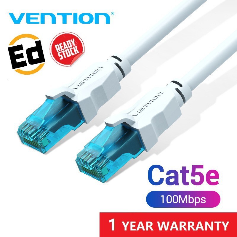 Vention CAT5e สาย Ethertnet RJ45 สาย LAN สายเครือข่ายความเร็วสูง Patch ...