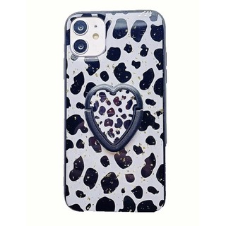 Case Iphone Dalmatian Case พร้อมที่วางมือถือรูปหัวใจ ❤️