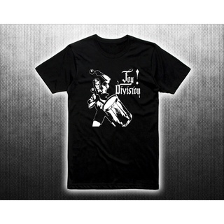 เสื้อยืด พิมพ์ลายกราฟฟิค Joy Division Drummer คุณภาพสูง เหมาะกับของขวัญ แฟชั่นสําหรับผู้หญิง