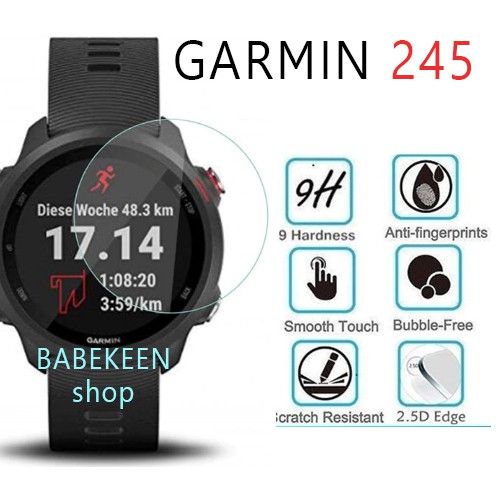 ชุดพิเศษ-garmin-forerunner-245-245-music-กระจกนิรภัยหน้าปัด-garmin-245-245music-ยางกันฝุ่นปลั้ก-เคสยาง