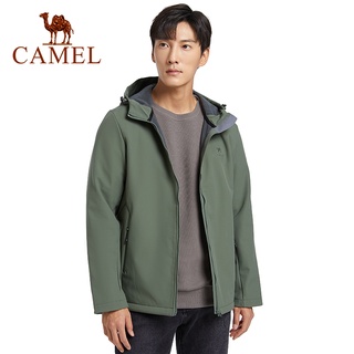 ภาพหน้าปกสินค้าCamel เสื้อแจ็กเก็ต ผ้าฟลีซ นิ่ม แบบหนา ให้ความอบอุ่น แฟชั่นฤดูใบไม้ร่วง และฤดูหนาว สําหรับผู้ชาย และผู้หญิง ที่เกี่ยวข้อง