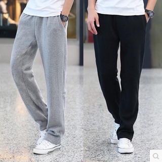 สินค้า Sports pants men\'s summer solid color all-match casual pants men\'s pants