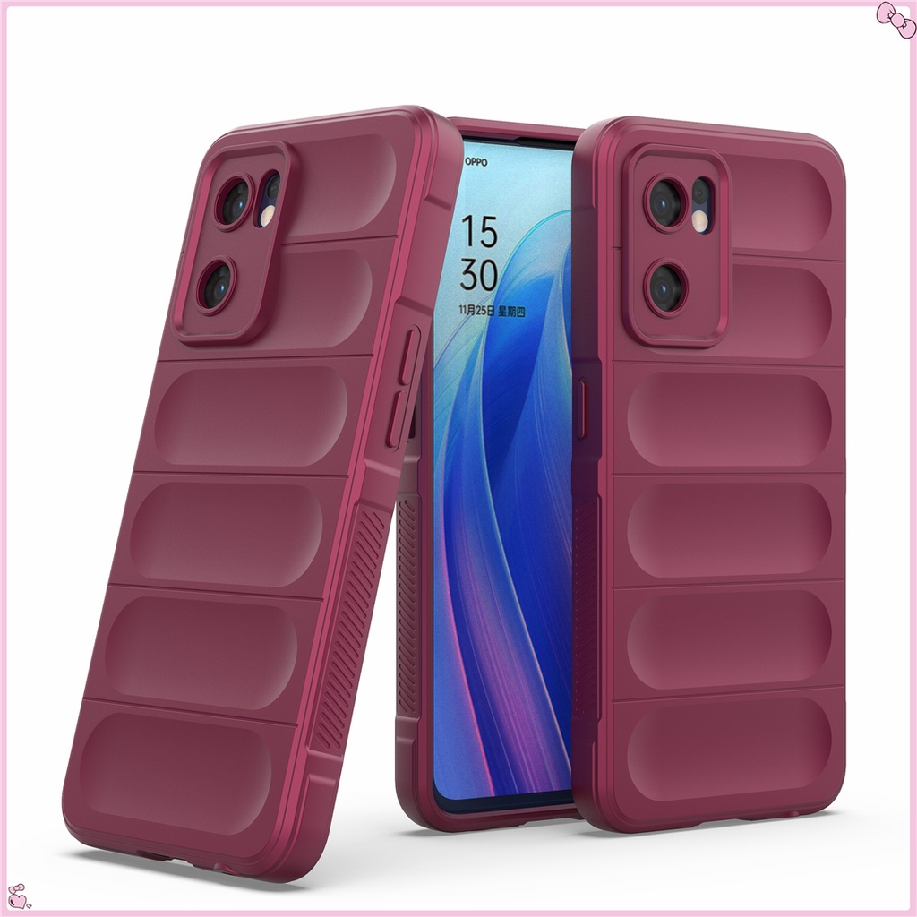 เคสโทรศัพท์มือถือแบบนิ่ม-กันกระแทก-สีพื้น-สําหรับ-oppo-reno7-pro-reno-7-7pro-reno7pro