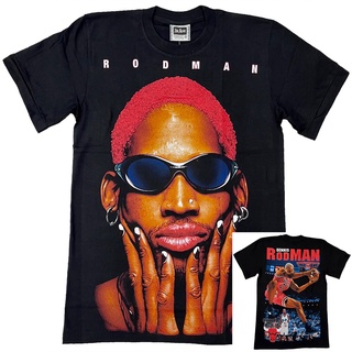 เสื้อยืดสําหรับผู้ชาย❦I.DENNIS RODMAN - เสื้อวอร์ม ( THE ROXX ) |Q#