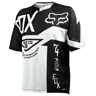 พร้อมส่ง เสื้อกีฬาแขนสั้น ลาย BMX MTB MX ATV สําหรับแข่งรถวิบาก