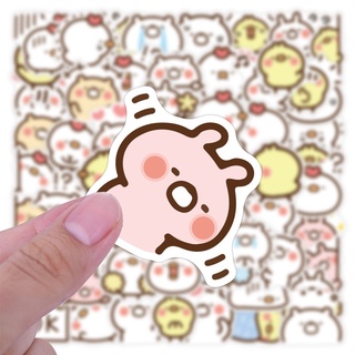 💥พร้อมส่ง💥ยูนิคอร์น หมู เพนกวิน ชิบะอินุ ฮัสกี้ Cute animal japan 60แผ่น STICKER กันน้ำ สติ๊กเกอร์ ใช้ซ้ำได้  โทรศัพท์มื