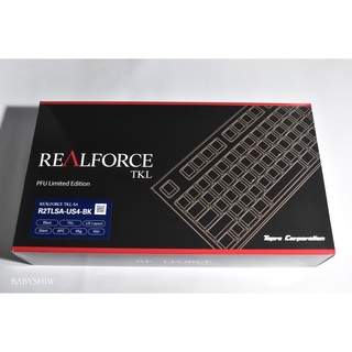 (PFU Limited Edition) REALFORCE TKL Topre Silence 45g / APC รุ่น Limited สามารถปรับ Actuation Point ได้ (1.5/2.2/3mm)